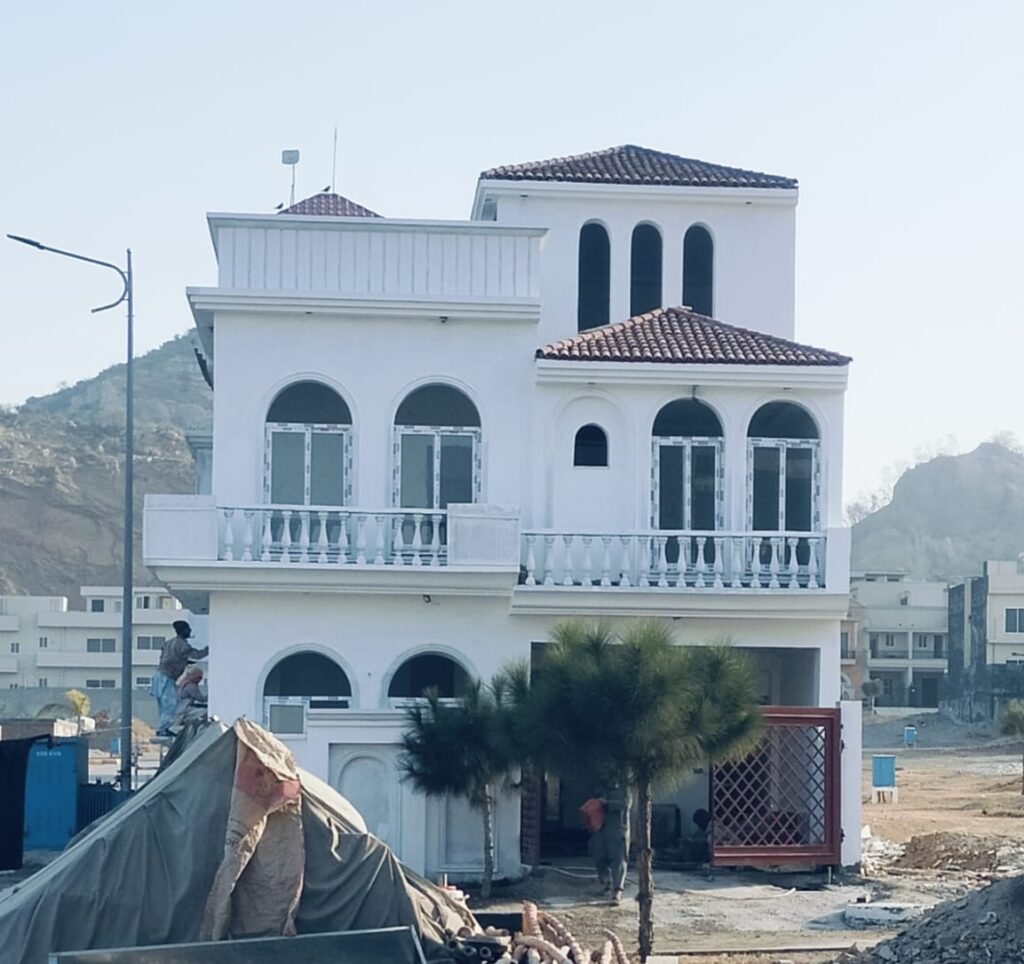 Designer House Construction in Faisal Hills Rawalpindi